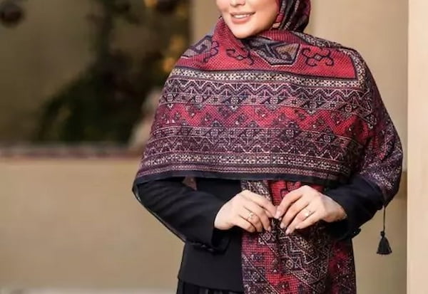 بهترین روسری طرح سنتی + قیمت خرید عالی